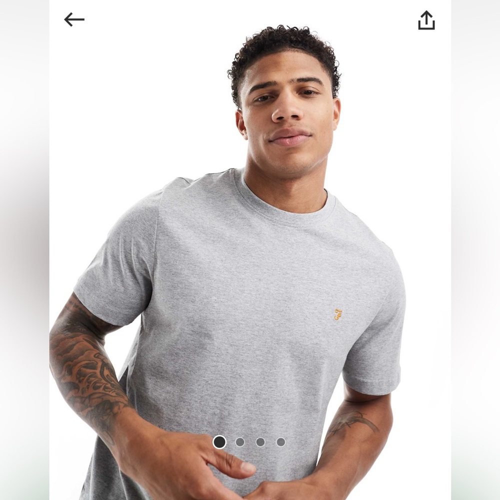 Men’s Farah T-shirt, size large (Tee)